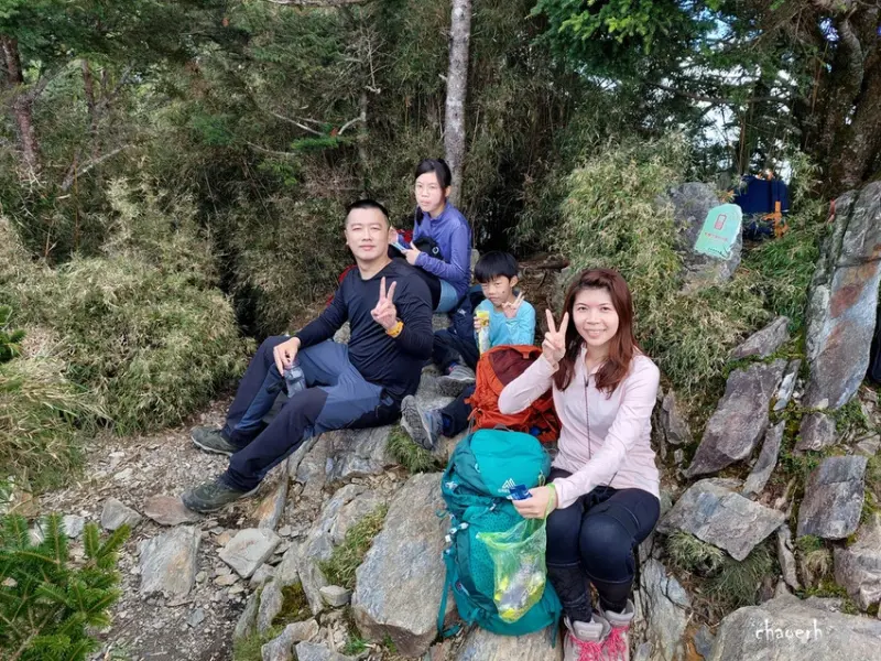 【百岳】玉山前峰(二刷)一日單攻《 3個小隊友(3歲7歲