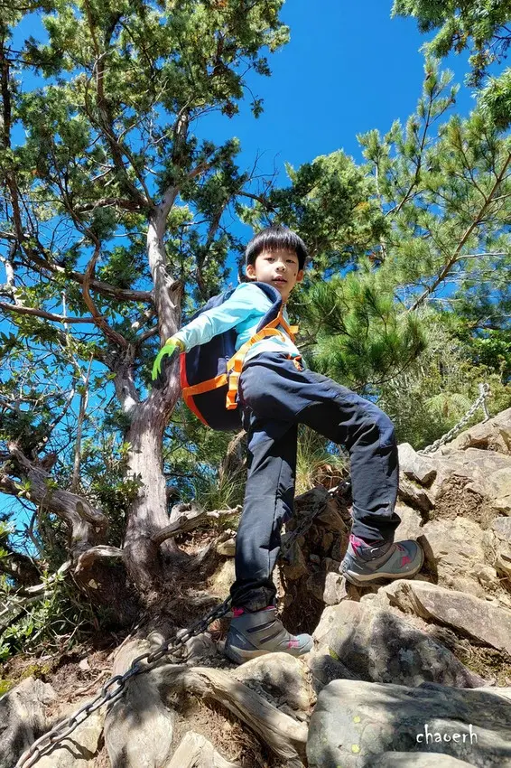 【百岳】玉山前峰(二刷)一日單攻《 3個小隊友(3歲7歲