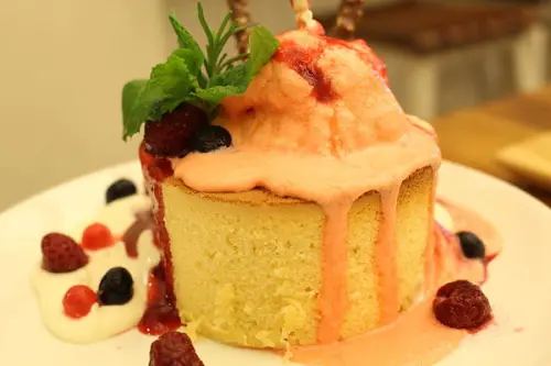 日式厚燒鬆餅5公分厚❤Butter巴特早午餐二訪