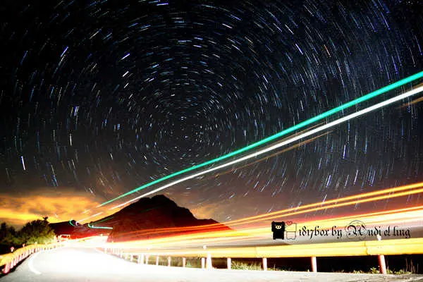 【南投。仁愛】合歡山。武嶺。夜拍。銀河。星空。雲海。車軌