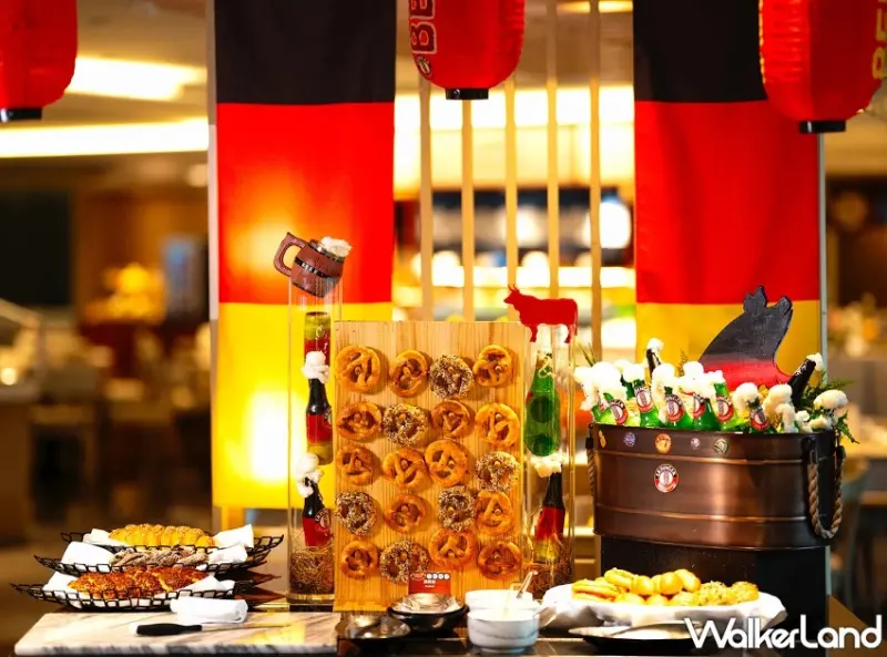 2025台北德國啤酒節美食嘉年華！遠東香格里拉遠東Cafe限時推出，炭烤德國豬腳 牛小排 吃到飽。