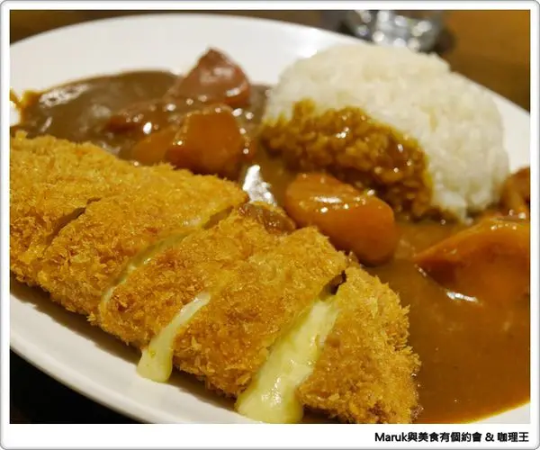 【日式咖哩】咖哩王的犯規美食咖哩起司豬排真的很爆漿·台北中山區