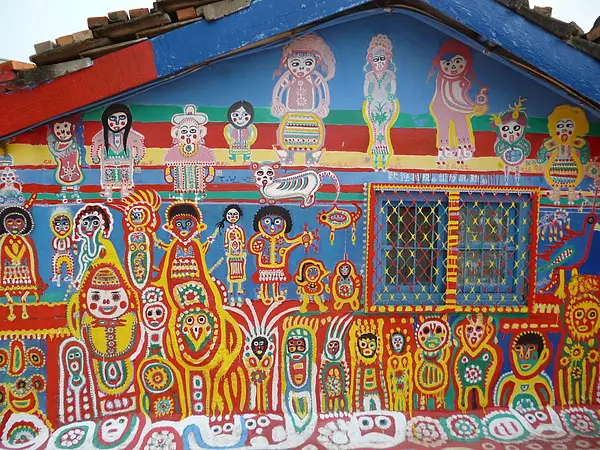 只花1元台中公車趴趴走半日遊-彩虹眷村