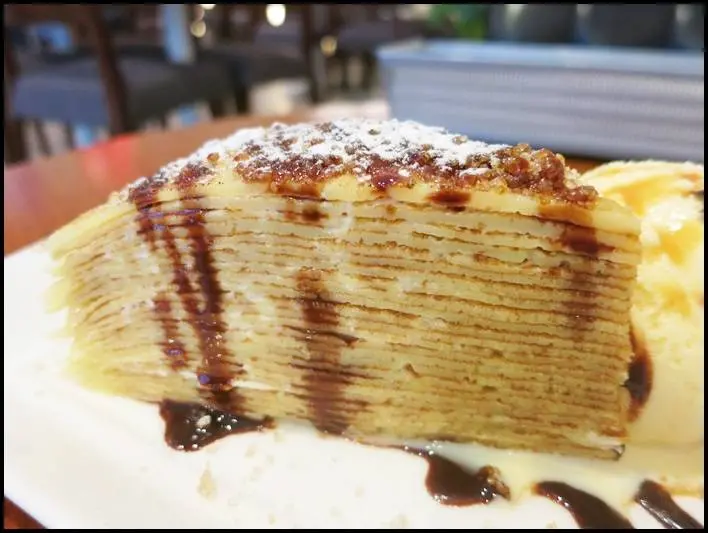 [ 國父紀念館站美食 ] cafe de comma逗點咖啡～焦糖冰淇淋千層蛋糕