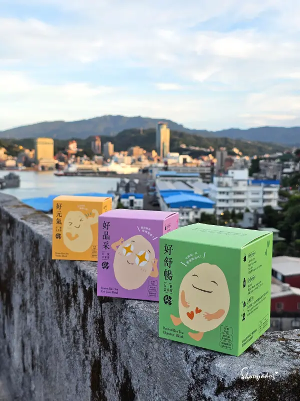 行健有機夢想村 無麩質純米蛋捲 無咖啡因玄米茶 好晶采 好舒