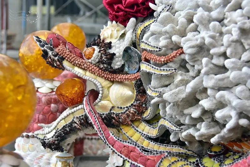 【石門珊瑚貝殼廟】天公爐