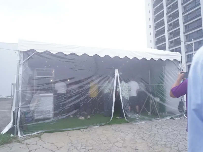 屏東辦桌推薦【聞香閣婚宴餐廳】戶外辦桌也能吹冷氣！冷氣辦桌、