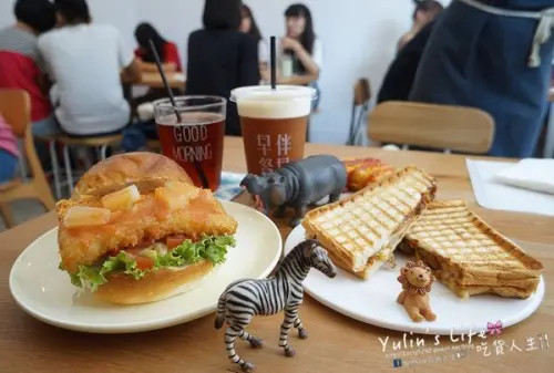早伴早餐 ♥ 台中人氣爆紅打卡名店 ♥ 與動物們相約吃早餐