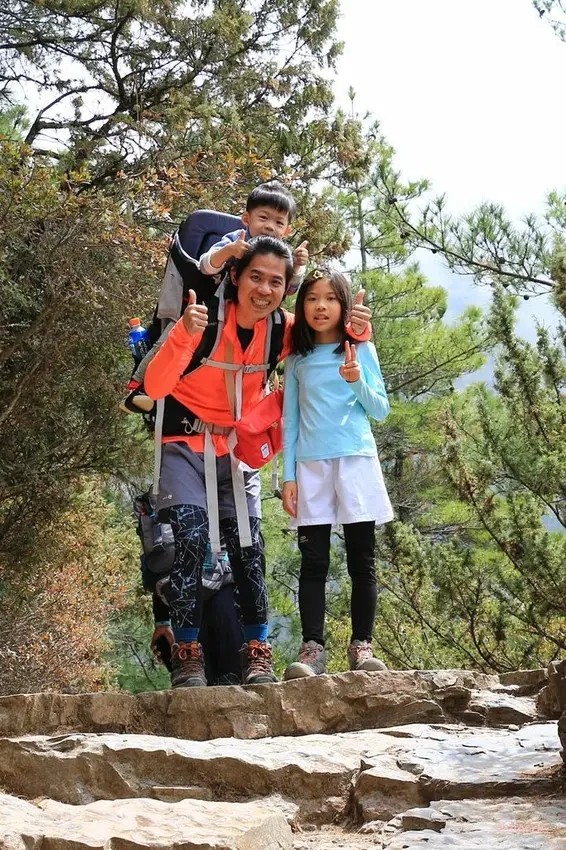 【百岳】玉山前峰(二刷)一日單攻《 3個小隊友(3歲7歲