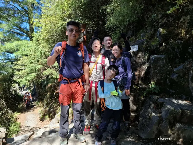 【百岳】玉山前峰(二刷)一日單攻《 3個小隊友(3歲7歲