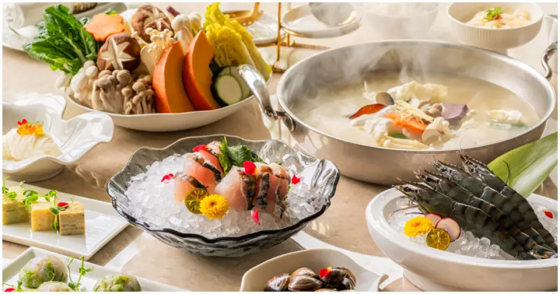 台中頂級火鍋加一！采月鍋品 臺中勤美洲際酒店火鍋，滿滿海鮮雙人套餐高CP值。