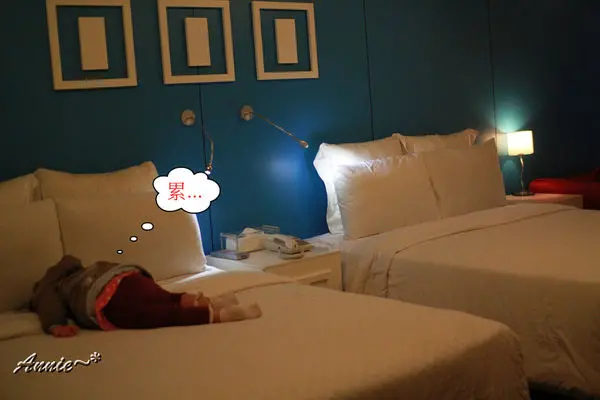 【親子旅遊住宿】桃園中壢。馬卡龍精品旅館-平價簡單舒適的商務房型