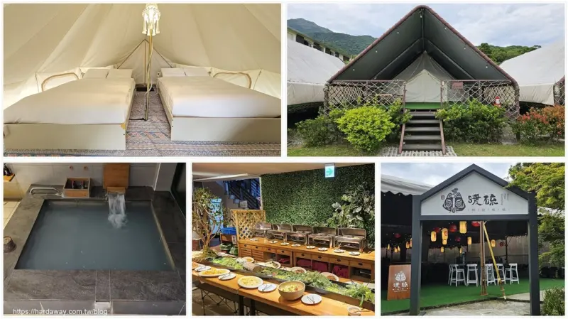 【台北露營】台北懶人露營蟬說暖硫搭公車就能到，一泊二食加硫磺白泉泡湯是陽明山免裝備露營好選擇