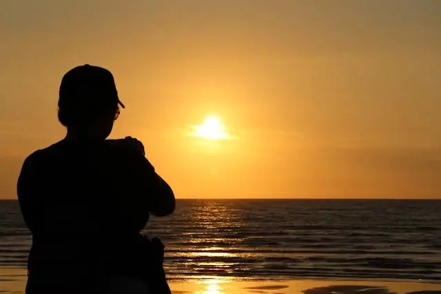 新屋濱海林蔭沙洲 (西濱公路) - 夕陽