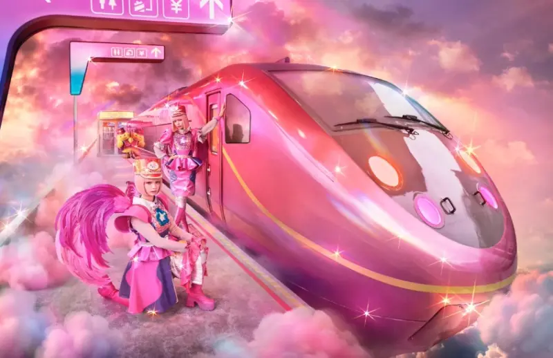 Kawaii可愛文化教父增田Sebastian操刀，日本首座廢棄高架鐵道餐廳京都梅小路夢幻登場。