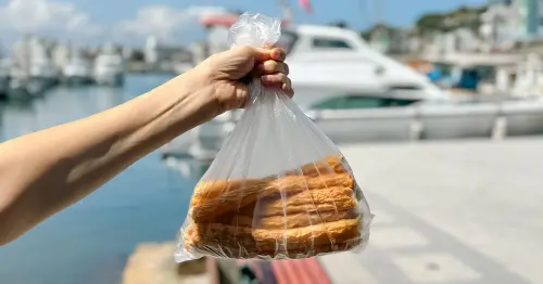 基隆吉古拉哪裡買！靠近正濱漁港、手工碳烤超香，凃大的吉古拉 每日限量販售。