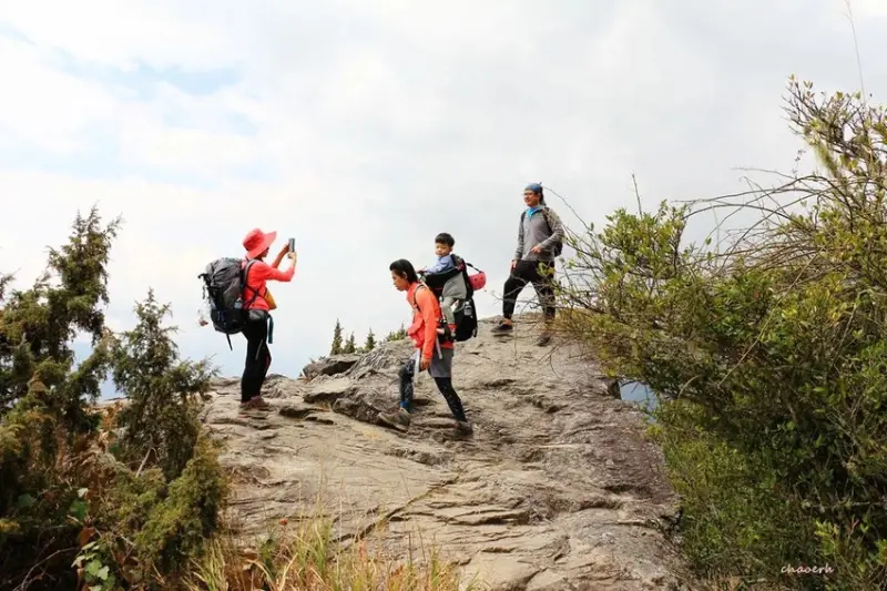 【百岳】玉山前峰(二刷)一日單攻《 3個小隊友(3歲7歲