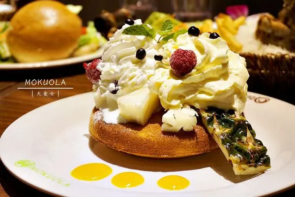 [信義區美食] 海島系風味美食❏MOKUOLA夏威夷日式鬆餅▧ 全台首家，信義微風新開幕！ 信義區美食/信義區甜點/信義區下午茶/信義區聚餐/微風信義/市政府站美食/市政府站甜點/市政府站下午茶