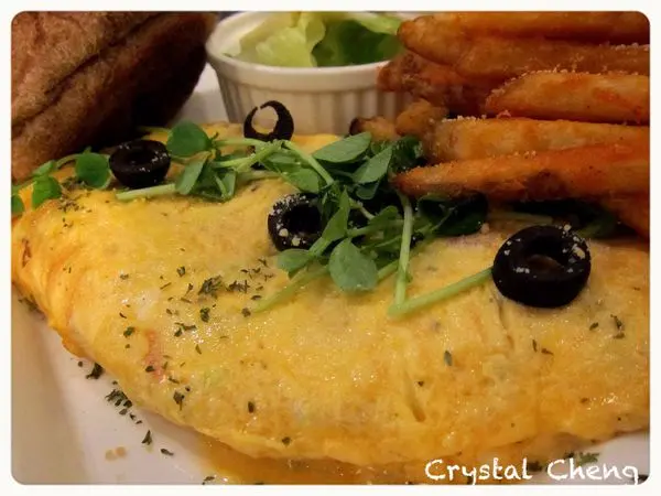 【台北好食推薦】山山來茶 自然農法有機茶 內湖 大份量早午餐歐姆蛋與茶蜜麻糬鬆餅好吃推薦!