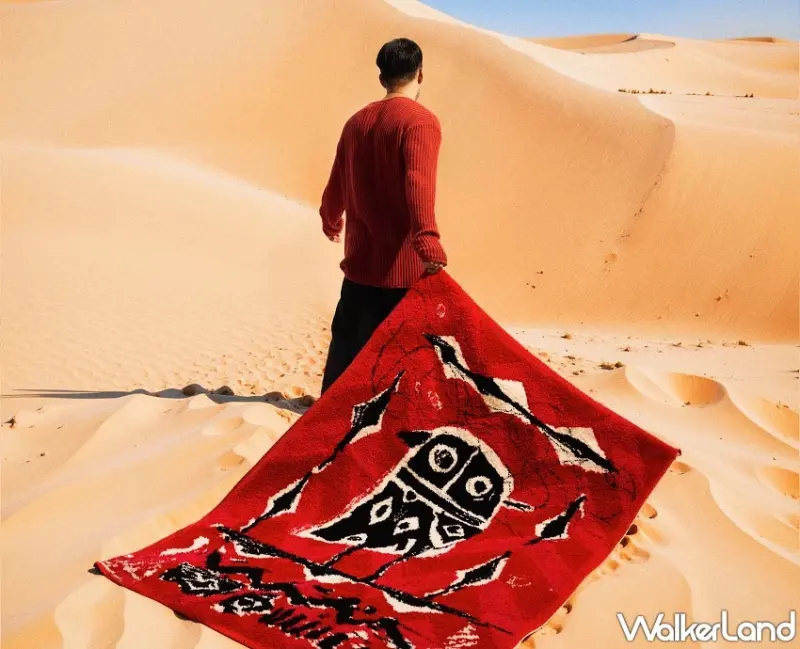 2025 ART TAIPEI焦點「雷沙・達岜斯」織出泰雅靈性之光，全台最大手工菱形地毯「祖靈之眼」震撼台北藝博會。