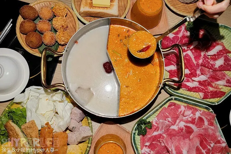 崇德路上這鍋不簡單！泰式南洋湯頭酸辣帶勁，還有豐富自助吧吃到飽哦！
