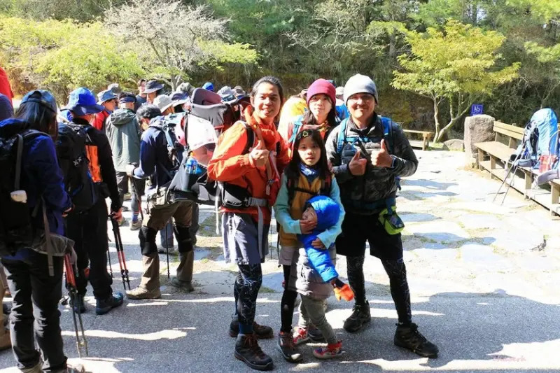 【百岳】玉山前峰(二刷)一日單攻《 3個小隊友(3歲7歲