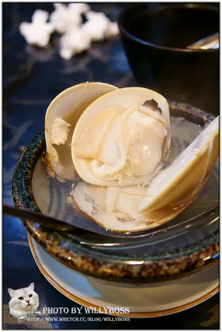 新鮮野生蛤蜊的大魄力－江川居日式料理(桃園中壢)