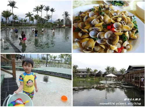 【花蓮景點+美食】立川漁場♥吃蜆料裡 摸蜆兼洗褲 親子同遊好去處!!