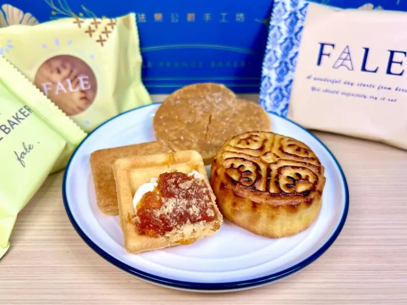 法樂公爵手工坊｜黃金流沙酥絲滑流心爆餡！極致酥脆焦糖法式烤片好吃到停不下來！一口就愛上藏著台法靈魂的奶油巴斯克！2025中秋禮盒推薦、新竹伴手禮推薦、新竹手工餅乾推薦 - 佛系旅遊筆記