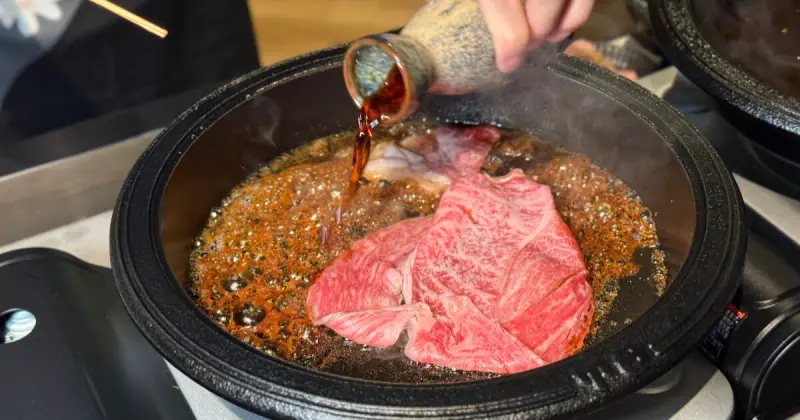 東京百年「日山壽喜燒」開到台北！僅4款套餐，無低消、隱藏版吃法推薦。