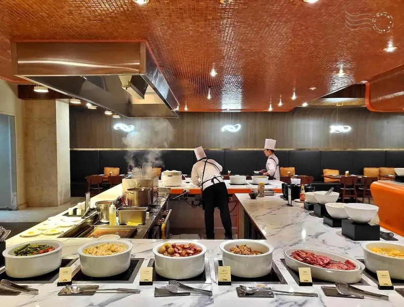 The Grand Hotel自助早餐