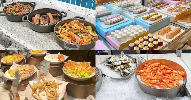 饗食天堂 LaLaport台中店，台中LaLaport饗食天堂2025/06最新菜色分享，派對超嗨夏季限定菜色 - Cyndi loves享食天堂