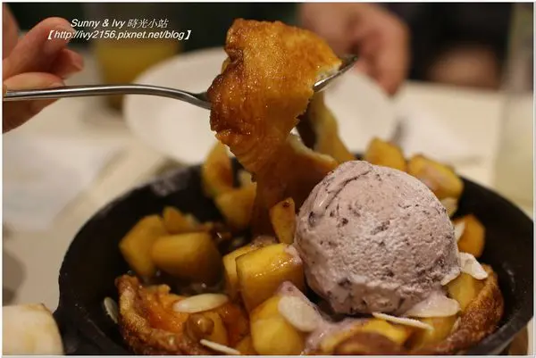 【台北信義食記】冰果甜心 Bingirl。鑄鐵鍋鬆餅，有別一般鬆餅滋味