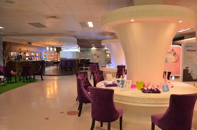 音波觀光工廠~~音波美容科技為主題．公主宮廷風的拍照區．適合親子同遊的室內景點