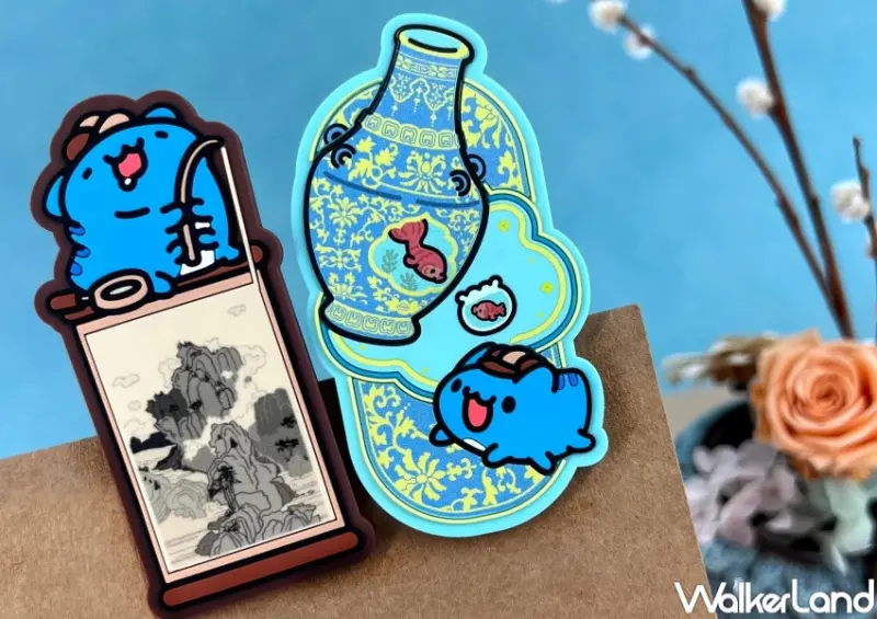 咖波故宮聯名10款小物！咖波肉形石手機掛環 翠玉白菜咖波盲盒必收。