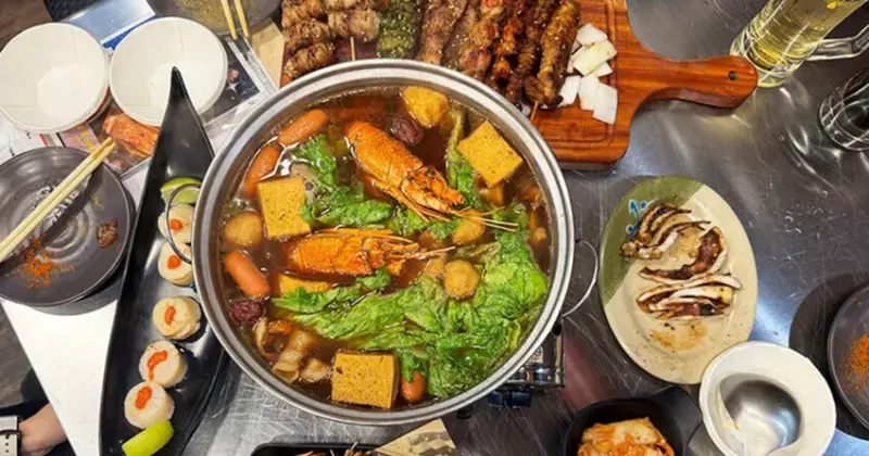 必吃士林串燒！士林夜市人氣店，串燒鍋物海鮮一站滿足，味蕾驚豔