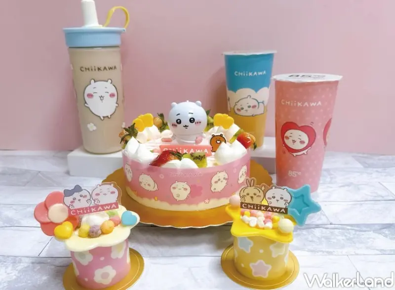 吉伊卡哇蛋糕！85℃吉伊卡哇蛋糕附公仔，再加碼吉伊卡哇飲料杯必買。