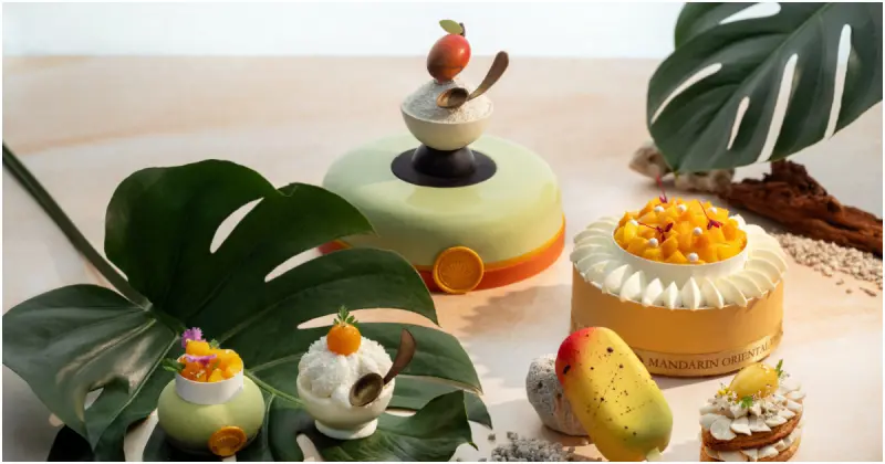 文華東方精緻小蛋糕295元起！夏日芒果季甜點控必吃、限量冰棒千層酥。