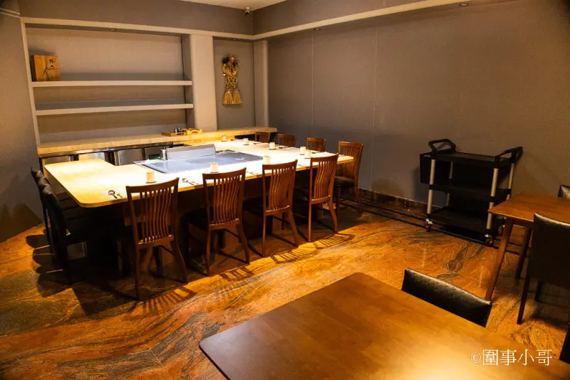 桃園大園青埔美食推薦-海童鐵板料亭，嚴選的食材遇上身懷絕技的主廚，一道道美味的鐵板料理讓人心滿意足。 @圍事小哥的幸福相框