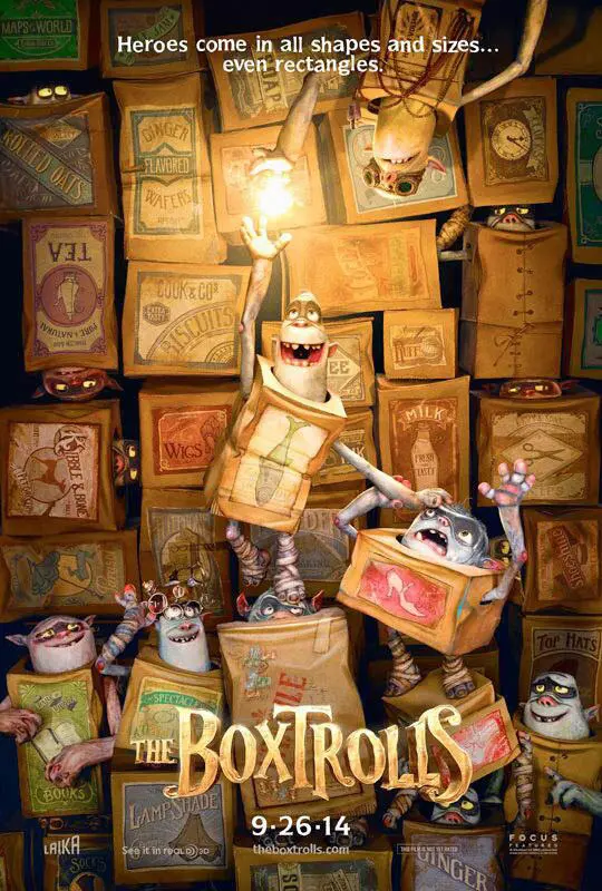 〈口碑劵〉電影『怪怪箱  BOXTROLLS』@大直美麗華影城
