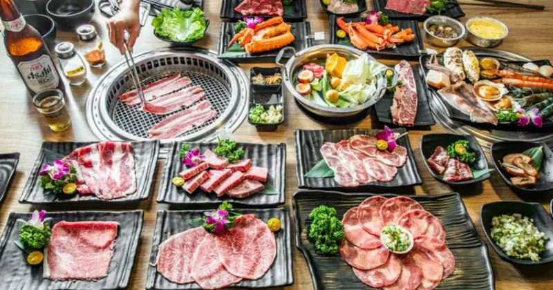 桃園千兵衛燒肉｜帝王蟹燒烤吃到飽最低價，全台最狂吃到飽。