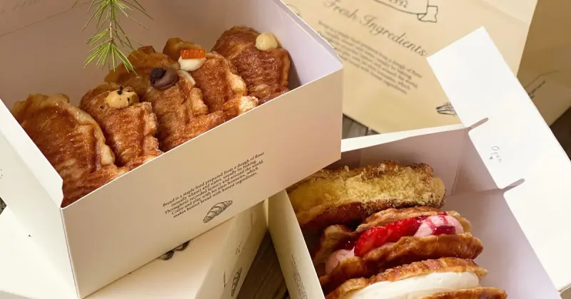 鯛魚燒界的愛馬仕快閃登台！可頌鯛魚燒 奶香磚蛋糕 晶華限時開賣。