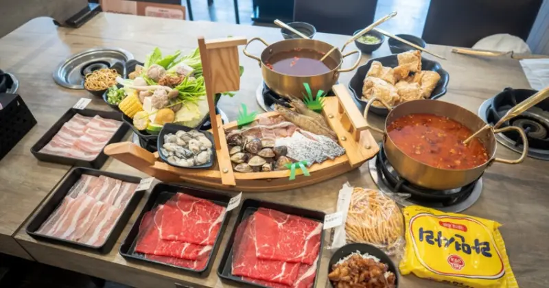 龍潭美食懶鍋，火鍋吃到飽，還有豐富自助吧無限供應！