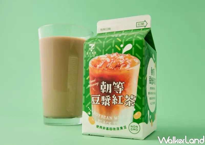 迷客夏豆漿紅7-11開賣！迷客夏「朝等豆漿紅茶」進駐小七，最低34元開喝。