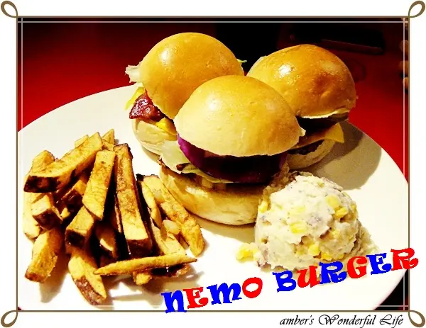 ✜美式漢堡✜每個漢堡都是巨無霸好嚇人!!☛尼莫漢堡 NEMO BURGER