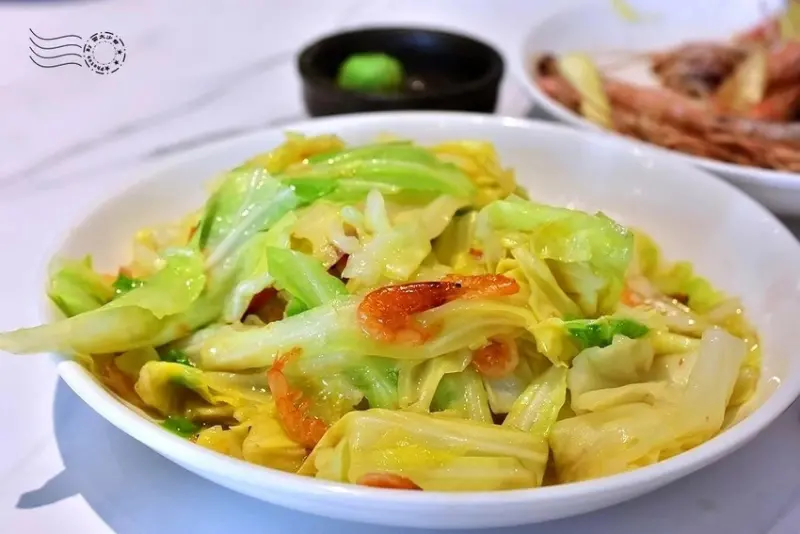 櫻花蝦高麗菜