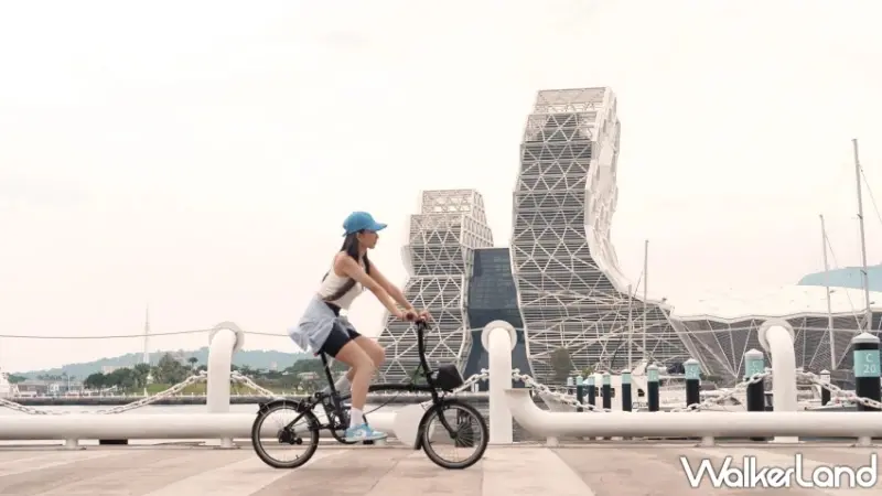 高雄THE AMNIS然一酒店攜手Brompton與BMW推住房專案！單車港灣騎行與自駕探索全新奢華旅宿體驗。