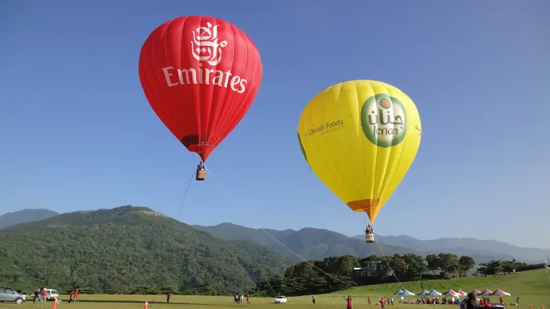 台東熱氣球嘉年華會 我來囉!