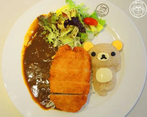 呷飽祙【台北大安･Rilakkuma Café】拉拉熊主題餐廳大揭露              