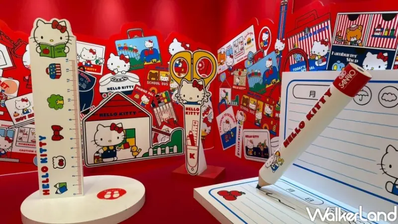 日本Hello Kitty展來台灣！Hello Kitty展海外巡迴第一站，Kitty打卡點 Kitty周邊讓粉絲敲碗。